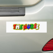 Autocollant De Voiture VRnurse5 (En voiture)