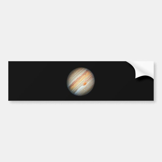 Autocollant De Voiture Vue de la planète Jupiter (télescope Hubble) (Devant)