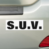 Autocollant De Voiture VUS évident (En voiture)