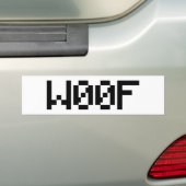Autocollant De Voiture W00F [Sons animaux de léopards] (En voiture)