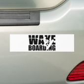 Autocollant De Voiture Wakeboarding (En voiture)