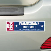 Autocollant De Voiture Wambsgans et Hirsch pour 2024 (En voiture)