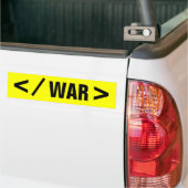 AUTOCOLLANT DE VOITURE < / WAR > (Sur camion)