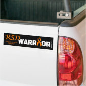 AUTOCOLLANT DE VOITURE WARRIOR...RSD (Sur camion)