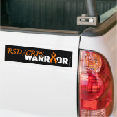 AUTOCOLLANT DE VOITURE WARRIOR...RSD/CRPS (Sur camion)