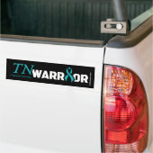 AUTOCOLLANT DE VOITURE WARRIOR...TN (Sur camion)