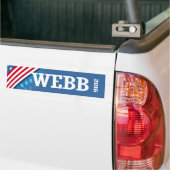 AUTOCOLLANT DE VOITURE WEBB 2016 (Sur camion)
