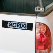 AUTOCOLLANT DE VOITURE WEIRDO (Sur camion)