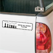 Autocollant De Voiture We're all being played (Sur camion)