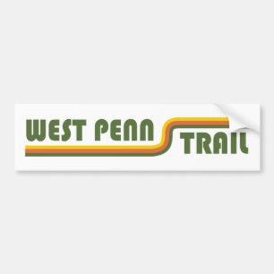Autocollant De Voiture West Penn Trail Pennsylvanie