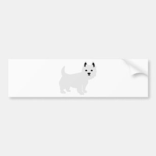 Autocollant De Voiture Westie