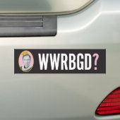 Autocollant De Voiture What Would RBG Do? / WWRBGD (En voiture)