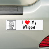 Autocollant De Voiture Whippet (En voiture)