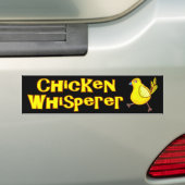 Autocollant De Voiture Whisperer de poulet (En voiture)