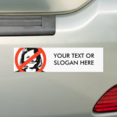 AUTOCOLLANT DE VOITURE WHITMAN D'ANTI-WHITMAN/ANTI-MEG (En voiture)