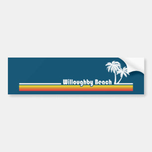 Autocollant De Voiture Willoughby Beach Virginia