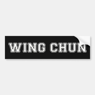 Autocollant De Voiture Wing Chun