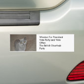 Autocollant De Voiture Winston pour le président (En voiture)