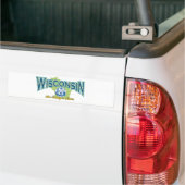 Autocollant De Voiture Wisconsin (Sur camion)