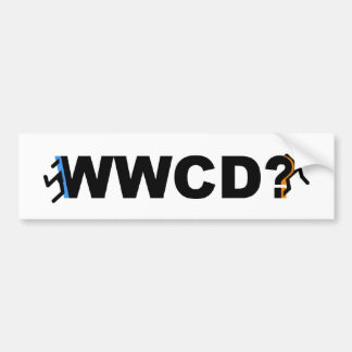 Autocollant De Voiture WWCD ? Adhésif pour pare-chocs