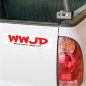 Autocollant De Voiture WWJD, que Jess ferait-il ? (Sur camion)
