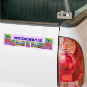 Autocollant De Voiture www.flamingoart.net (Sur camion)