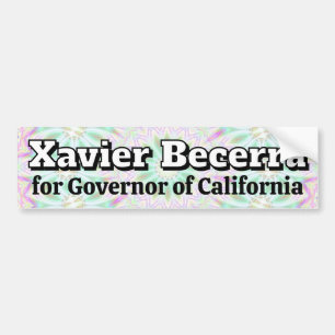 Autocollant De Voiture Xavier Becerra gouverneur de Californie