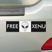 Autocollant De Voiture Xenu libre (En voiture)