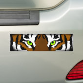 Autocollant De Voiture Yeux de tigre (En voiture)