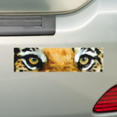 Autocollant De Voiture Yeux du tigre (En voiture)