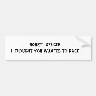 Autocollant De Voiture Yo désolé           de pensée du dirigeant I…