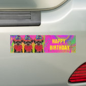 Autocollant De Voiture Yorkie Poo (En voiture)