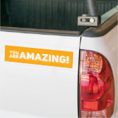 Autocollant De Voiture You are amazing!  (Sur camion)