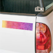 Autocollant De Voiture Your Text here: RAINBOW SUNSET BACKGROUND (Sur camion)