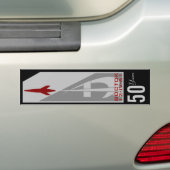 AUTOCOLLANT DE VOITURE YURI GAGARIN VOSTOK ONE (En voiture)