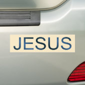 Autocollant De Voiture ZAZZLE_Jesus (En voiture)