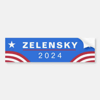 Autocollant De Voiture Zelensky pour le président Bumper Sticker