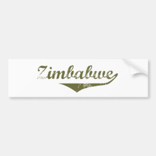 Autocollant De Voiture Zimbabwe