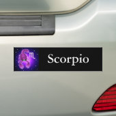 Autocollant De Voiture Zodiaque mignon de Scorpion (En voiture)