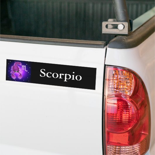 Autocollant De Voiture Zodiaque mignon de Scorpion (Sur camion)