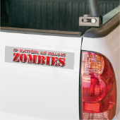 Autocollant De Voiture Zombi (Sur camion)