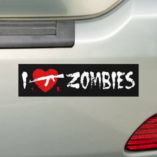 Autocollant De Voiture Zombies (En voiture)