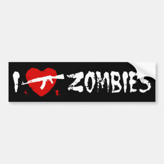 Autocollant De Voiture Zombies