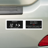 Autocollant De Voiture Zombis (En voiture)