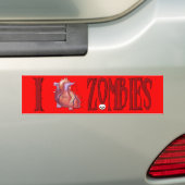Autocollant De Voiture Zombis du *heart* I (En voiture)