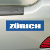 Autocollant De Voiture Zurich (En voiture)