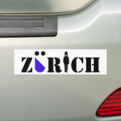 Autocollant De Voiture Zurich (En voiture)