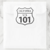 Autocollant de voyage de l'autoroute US 101 Califo (Sac)