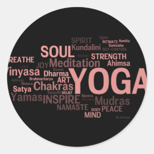 Autocollant de YOGA