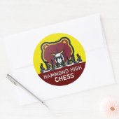 AUTOCOLLANT D'ÉCHECS DE HAMMOND HIGH (Enveloppe)